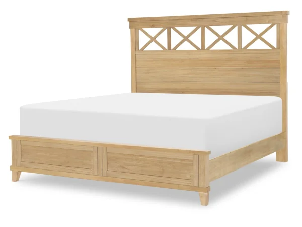 Complete X Panel Bed King 6/6 Beds Amber