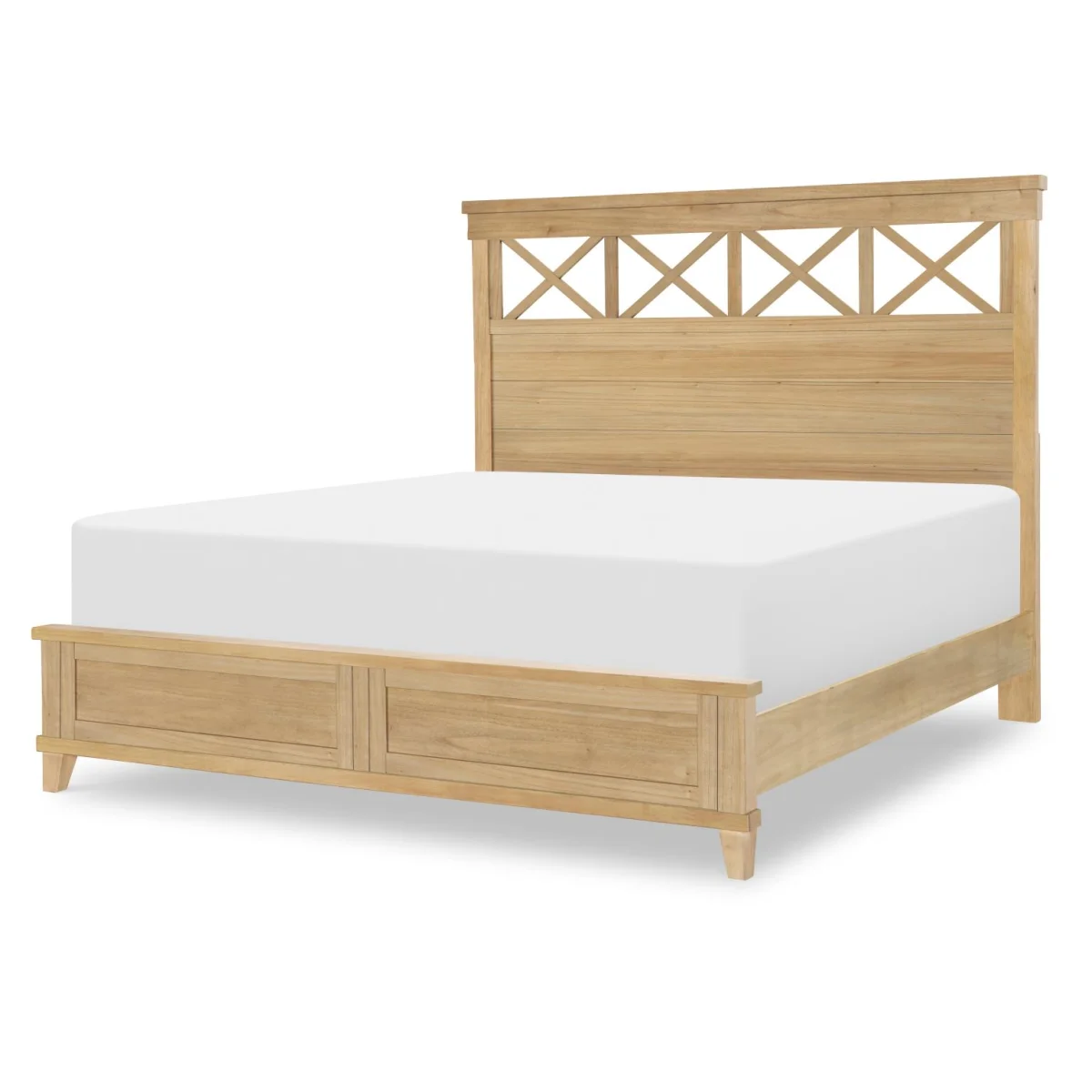 Complete X Panel Bed Cal King 6/0 Beds Amber 4