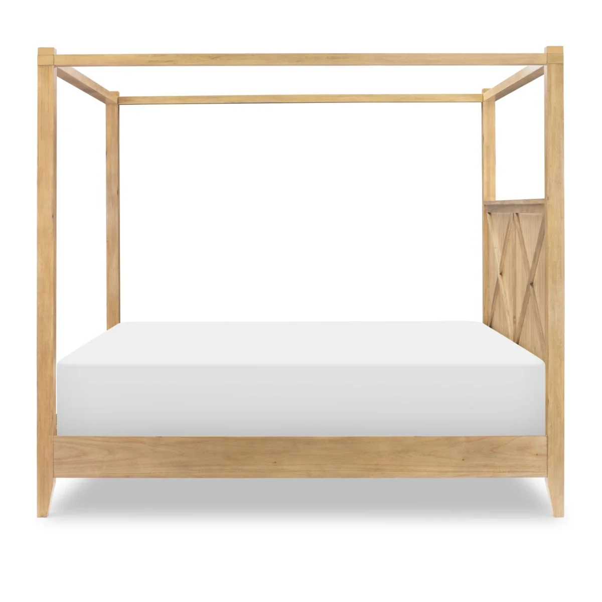 Complete Canopy Bed King 6/6 Beds Amber 7