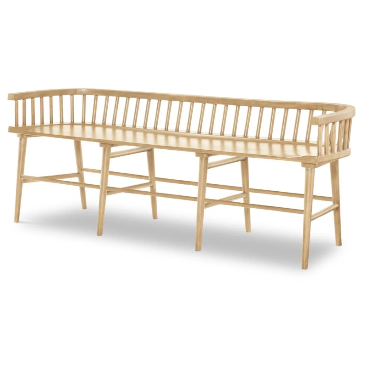Windsor Dining Bench Chairs & Benches Amber 4