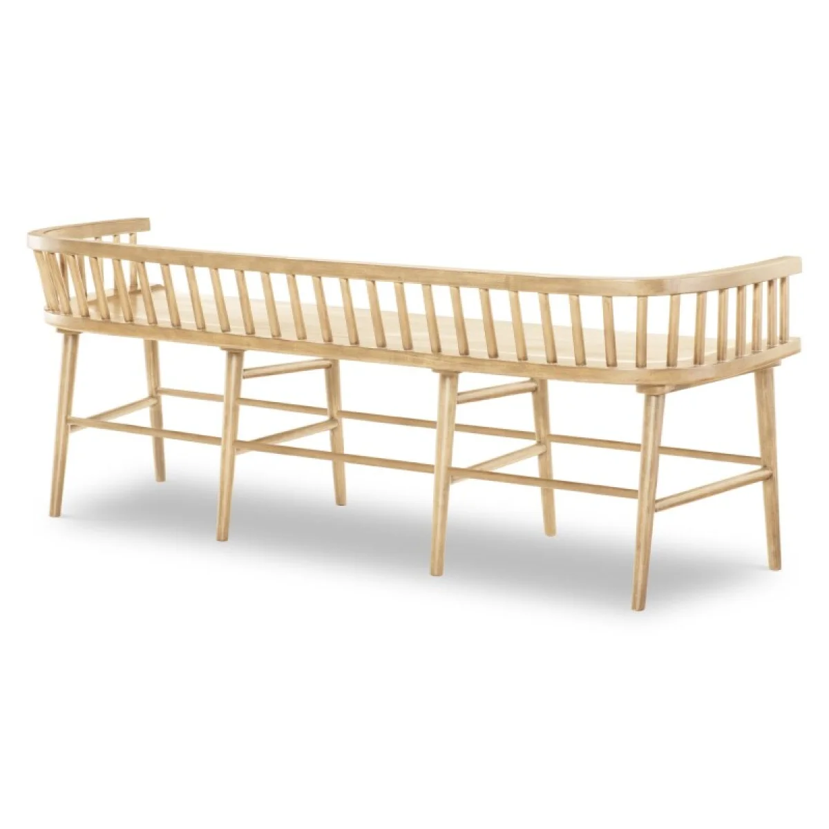 Windsor Dining Bench Chairs & Benches Amber 6
