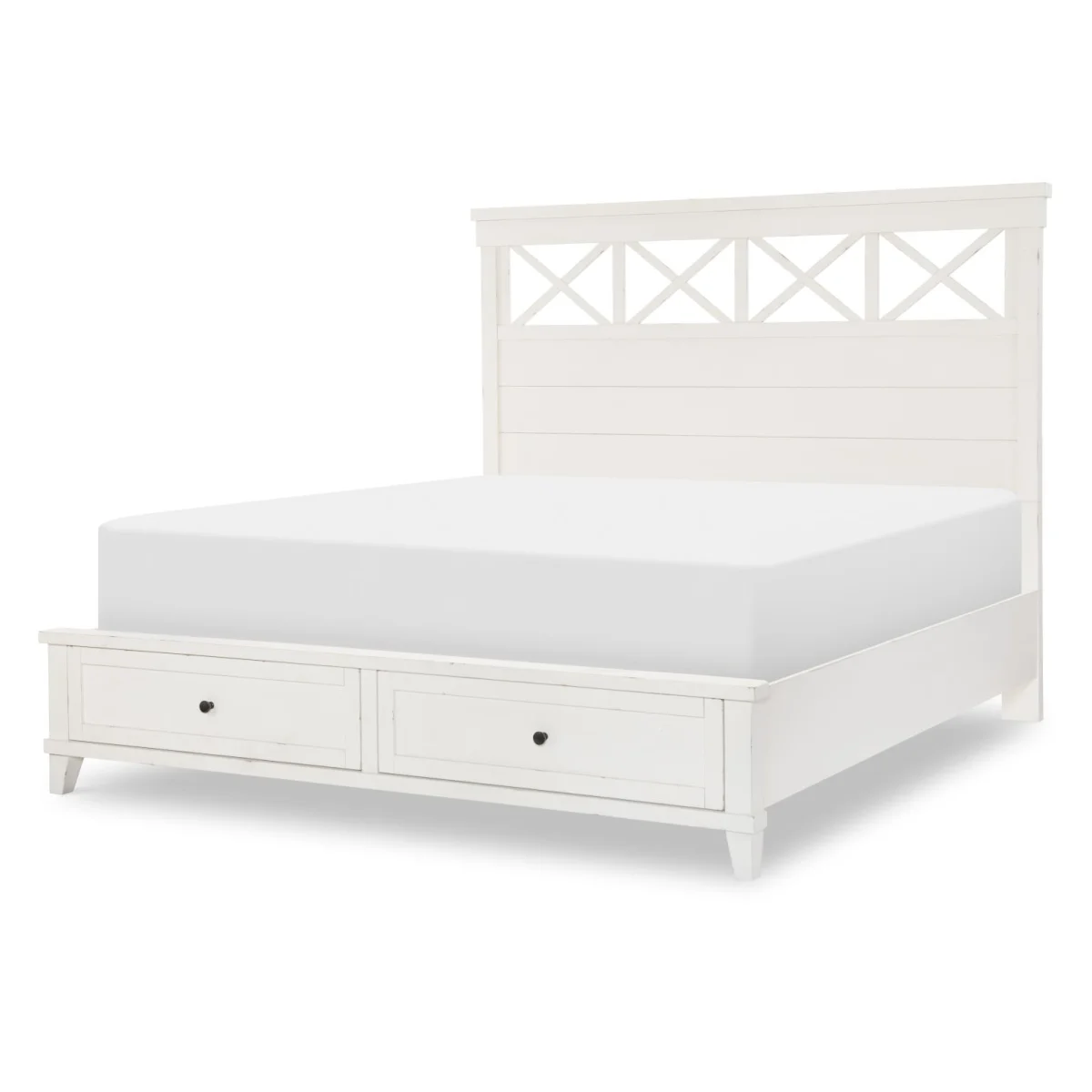 Complete Panel Bed W Storage Footboard King 6/6 Beds Beds 4