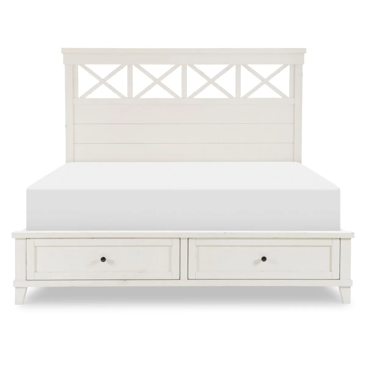 Complete Panel Bed W Storage Footboard King 6/6 Beds Beds 6