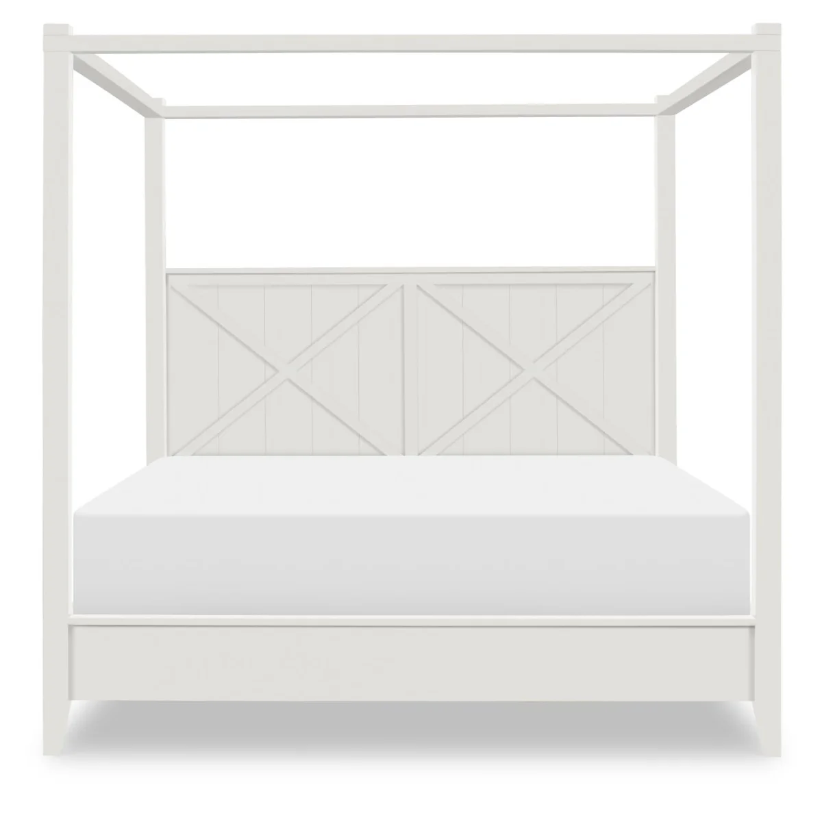 Complete Canopy Bed Queen 5/0 Beds Beds 6