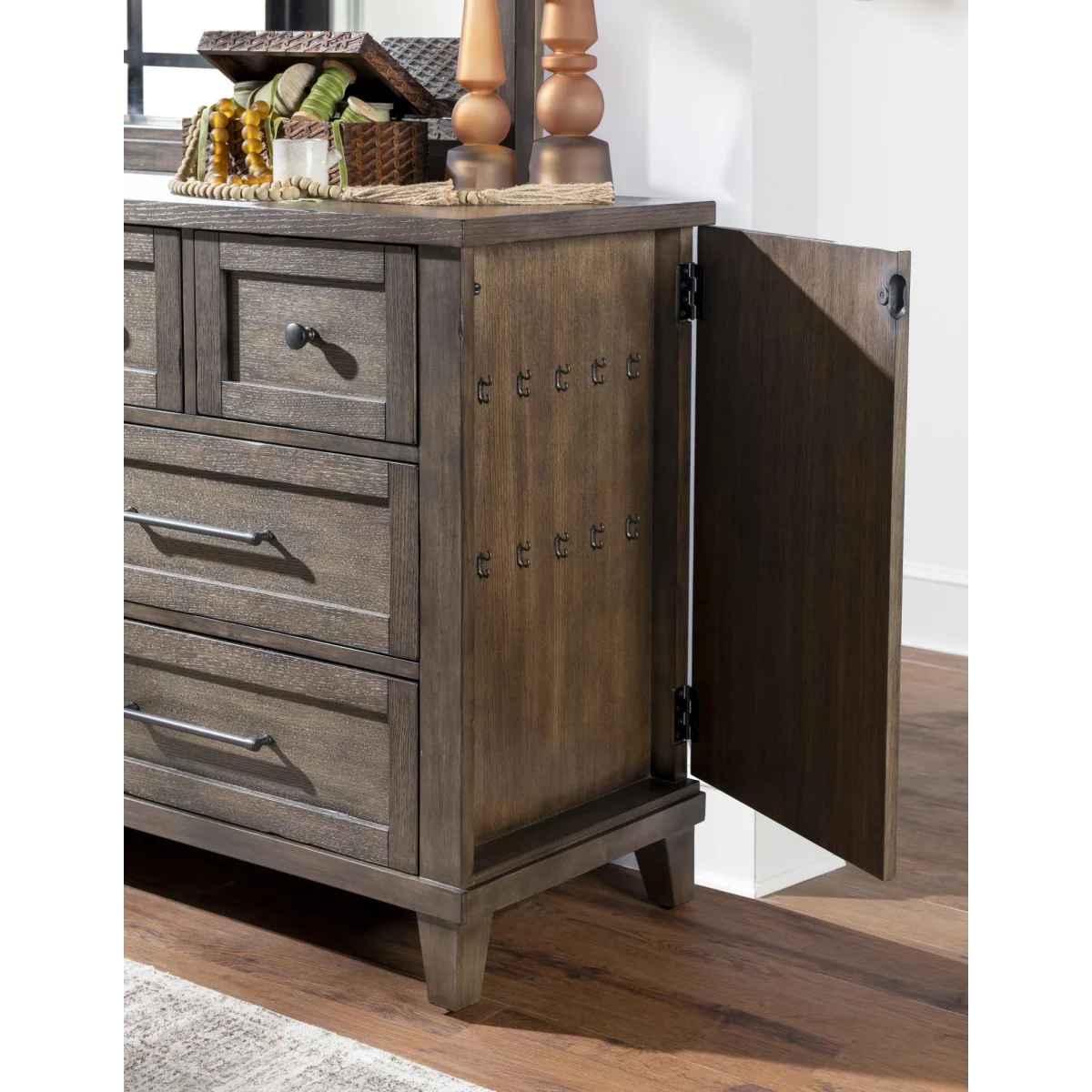 Dresser W Power Usb Dressers Brown 9