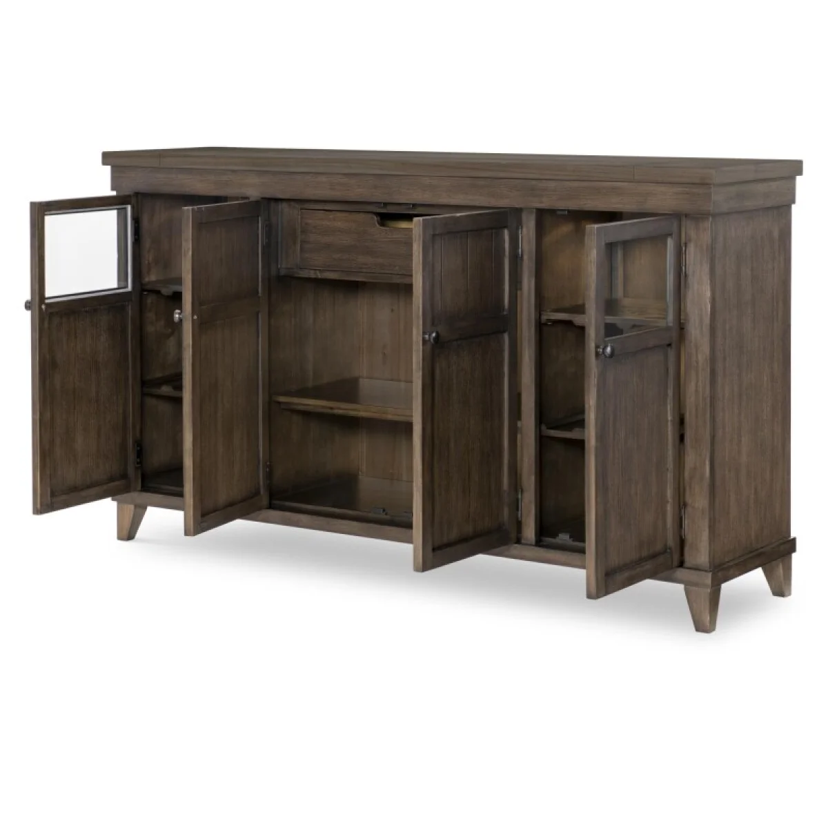 Credenza Dining Storage Brown 6