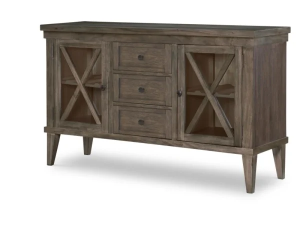 Server Dining Storage Brown
