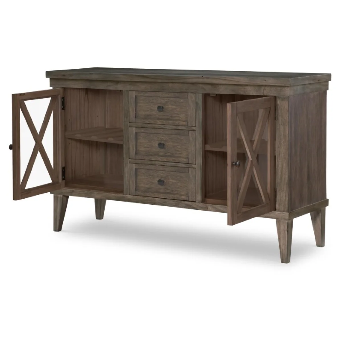 Server Dining Storage Brown 6
