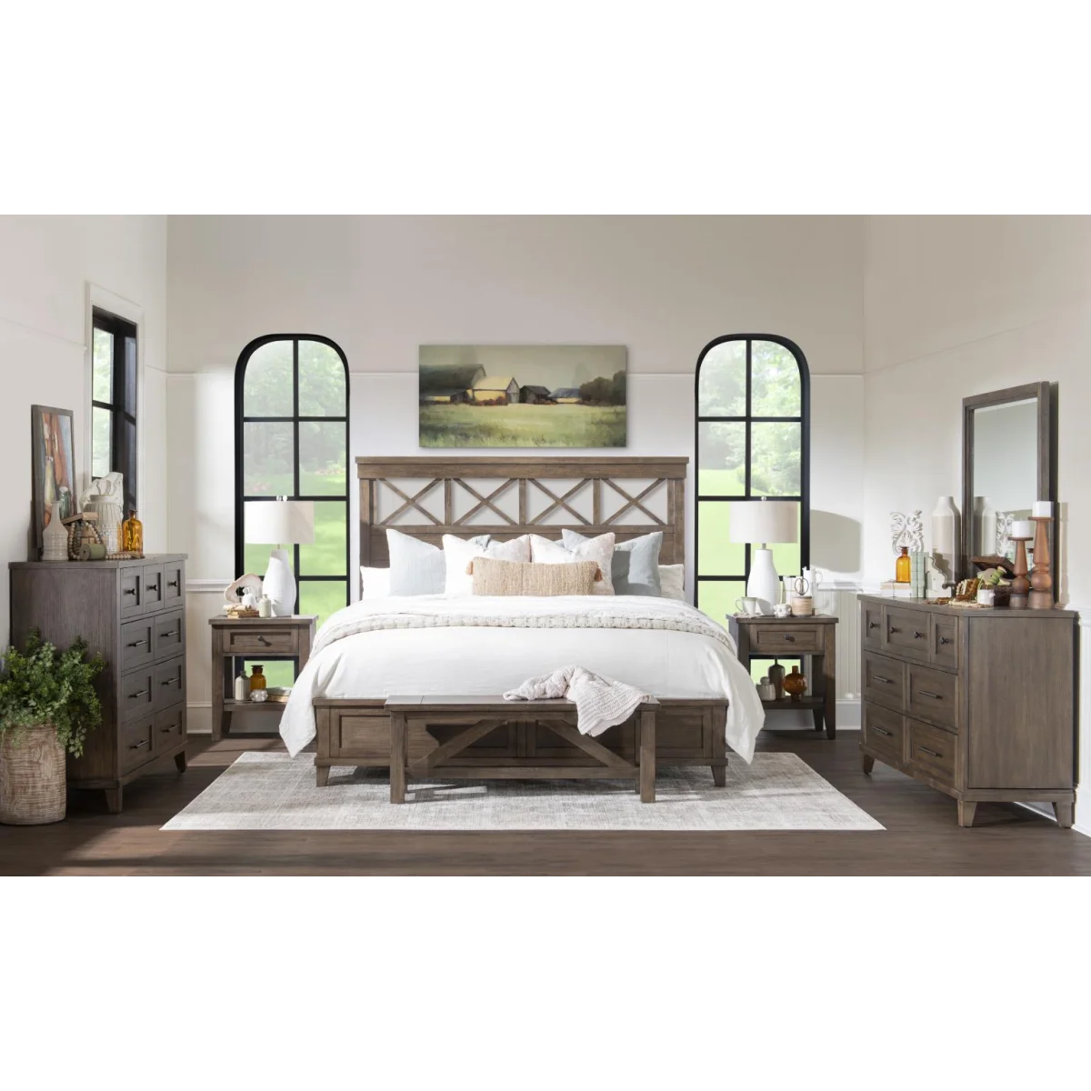 Open Nightstand Nightstands Brown 7