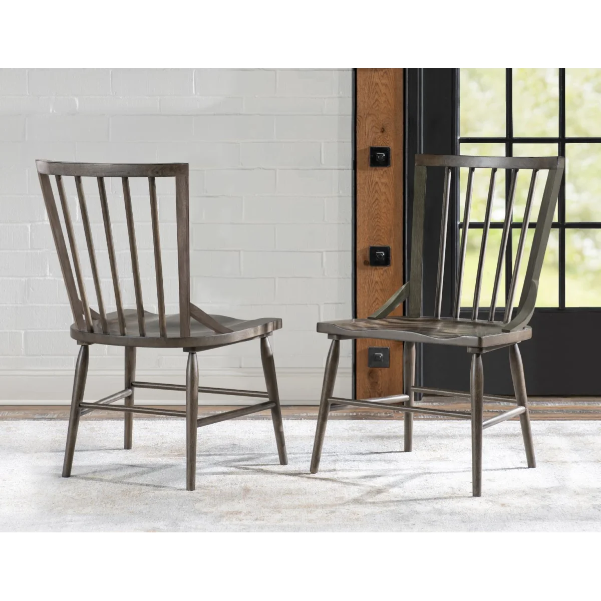 Windsor Side Chair Chairs & Benches Brown 8