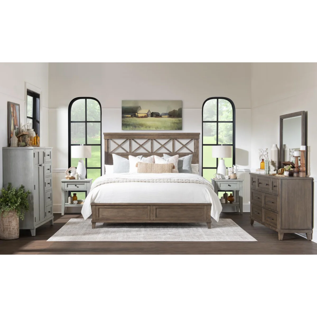 Complete Panel Bed Queen 5/0 Beds Beds 9