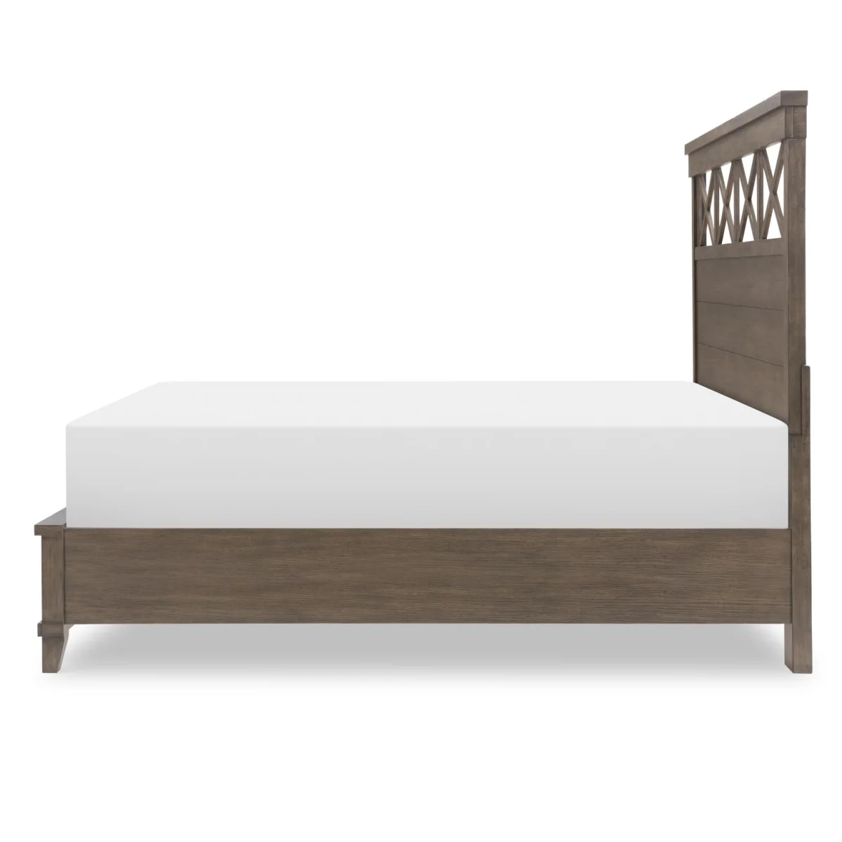 Complete Panel Bed W Storage Footboard Queen 5/0 Beds Beds 7