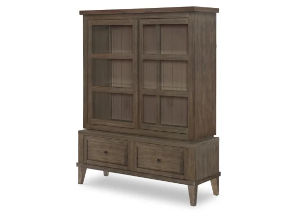 Display Cabinet Dining Storage Brown
