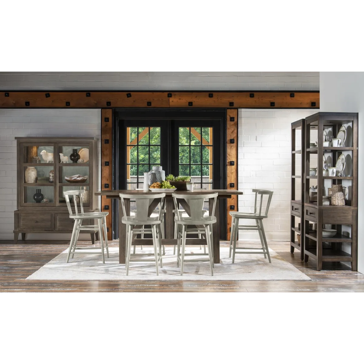 Counter Height Dining Table Dining Tables Brown 7