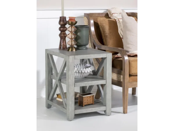 Cambridge 1 Drawer Nightstand ICB-451-KHK-1 Nightstands Aspen Home 17