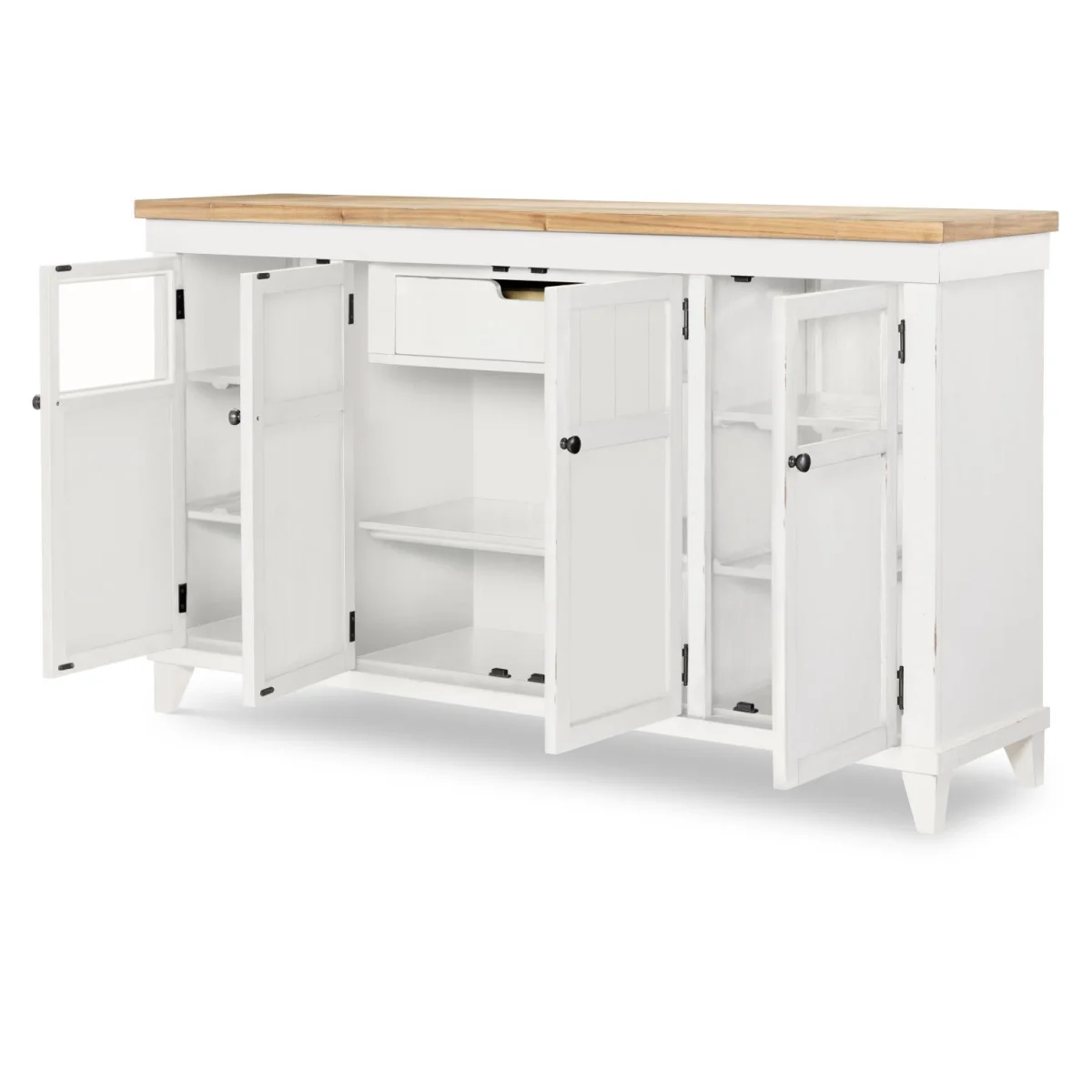 Credenza Dining Storage Amber And Cotton 6
