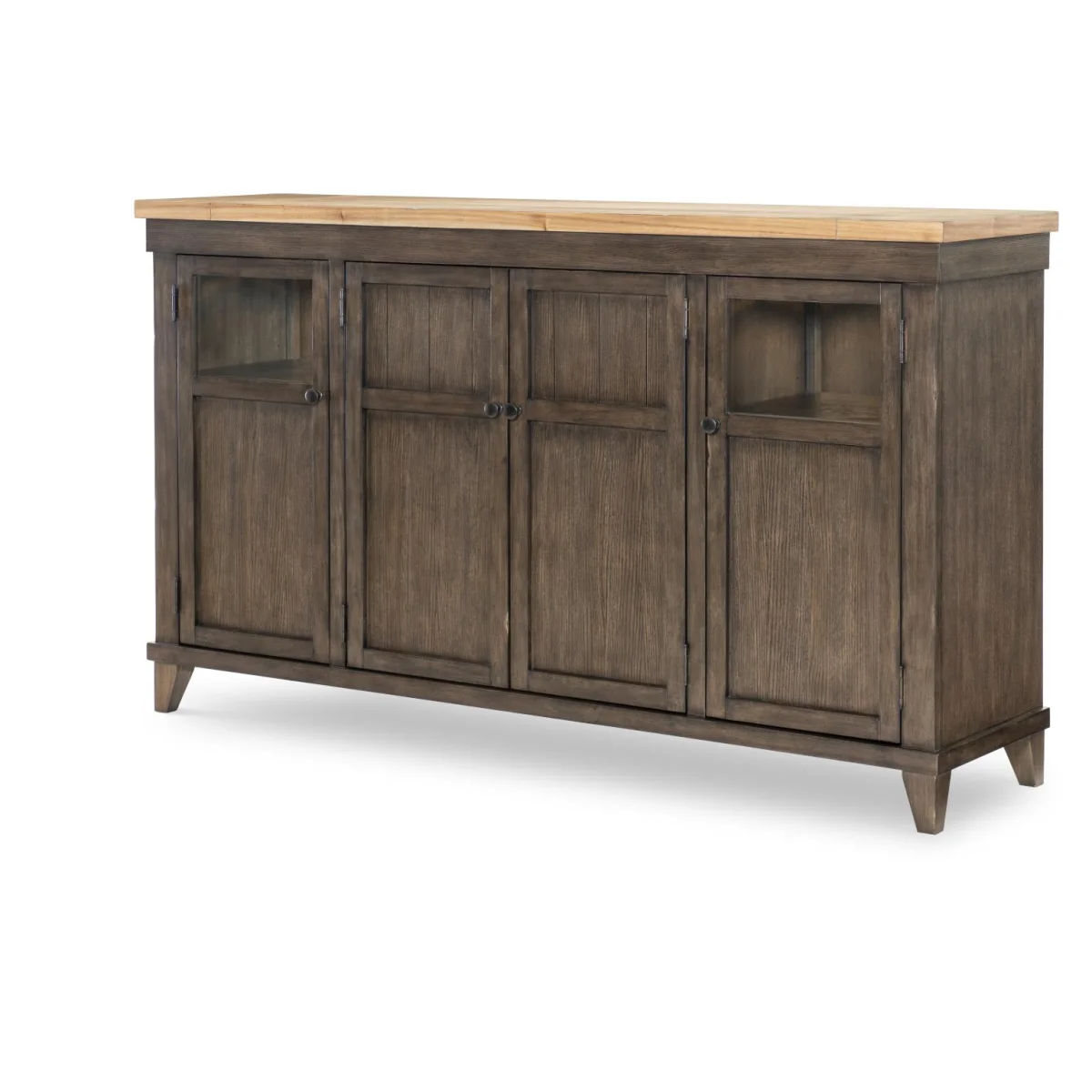 Credenza Dining Storage Amber And Cocoa 4