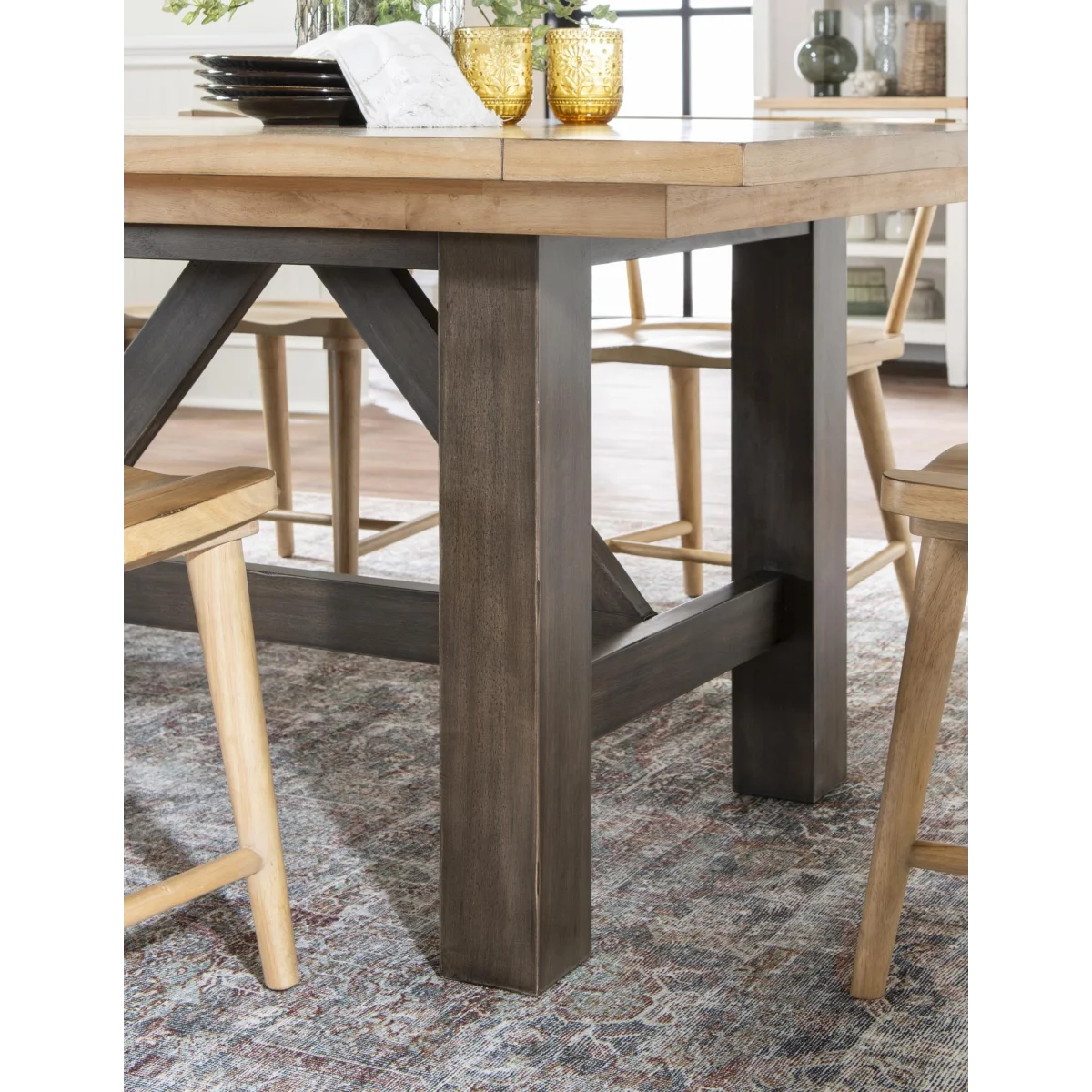 Trestle Dining Table Dining Tables Amber And Cocoa 12