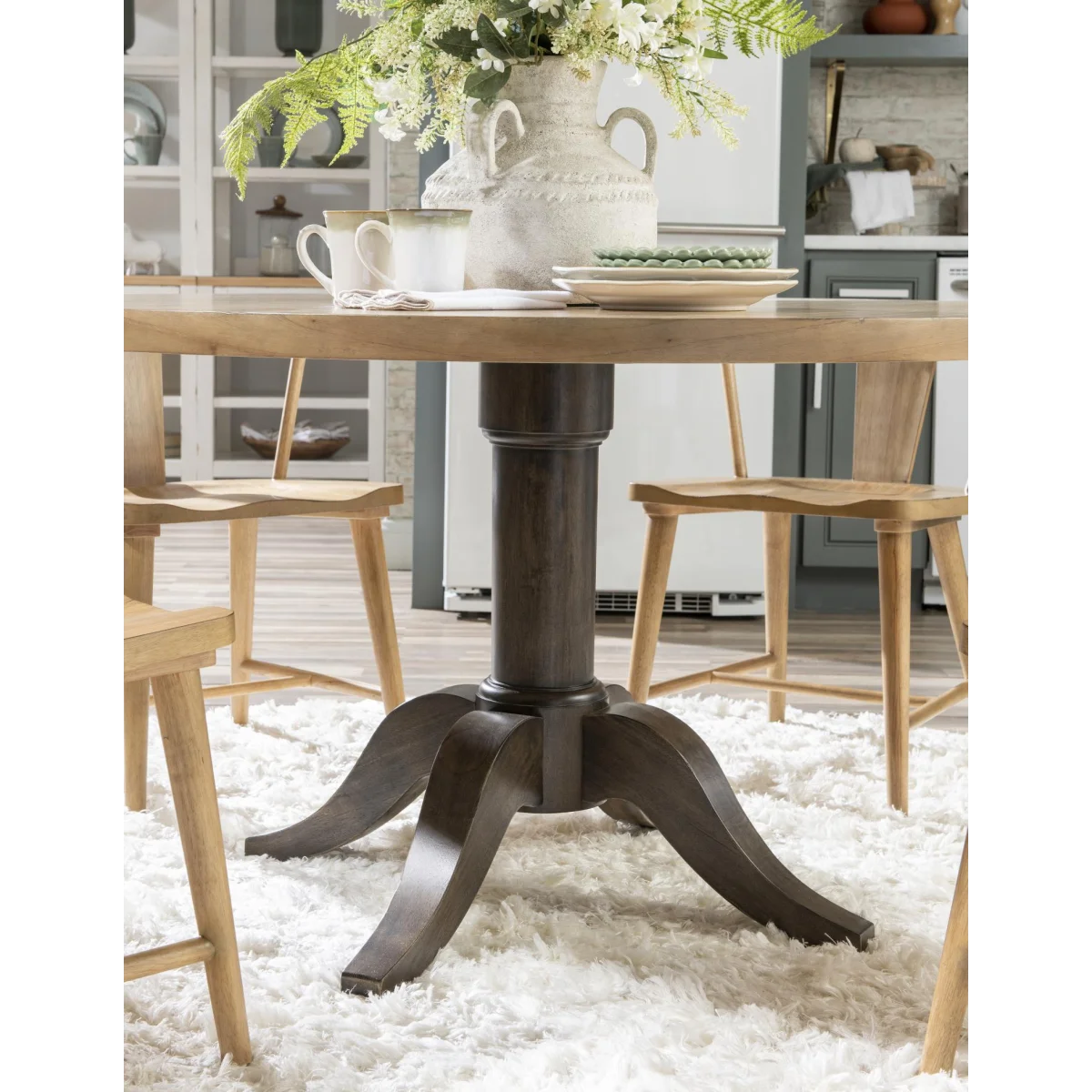 Complete Round Dining Table Dining Tables Amber And Cocoa 7
