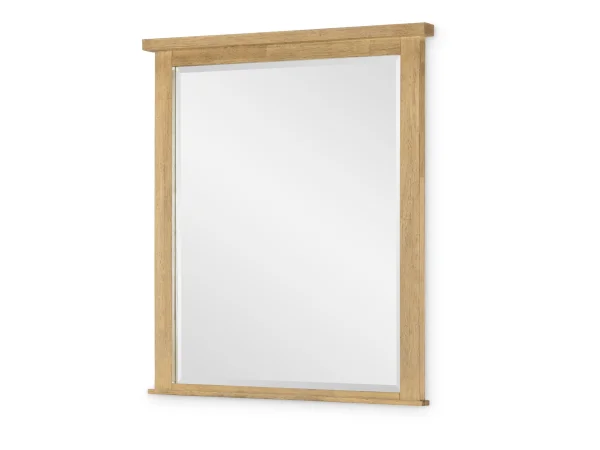 Mirror Natural Hickory Bedroom Mirrors Brown
