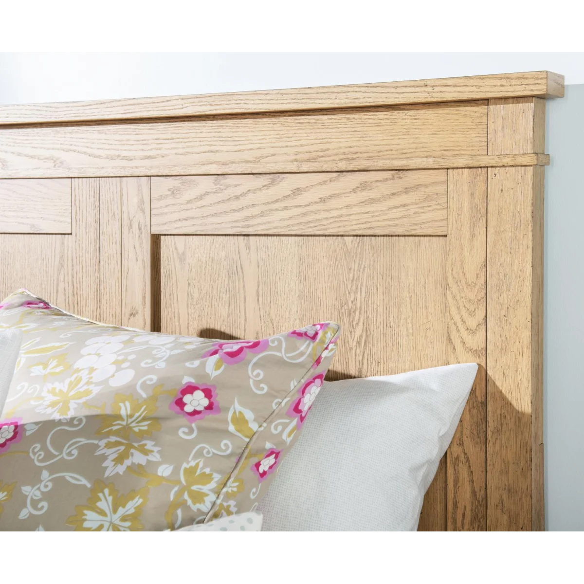 Complete Panel Bed Twin 3/3 Natural Hickory Youth Beds Brown 9