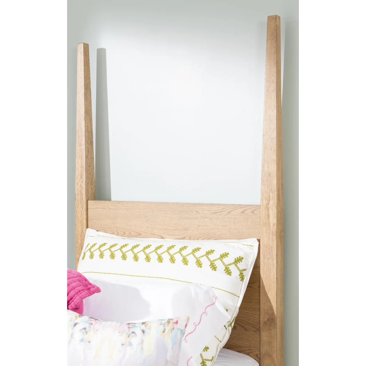 Complete Poster Bed Full 4/6 Natural Hickory Youth Beds Brown 9