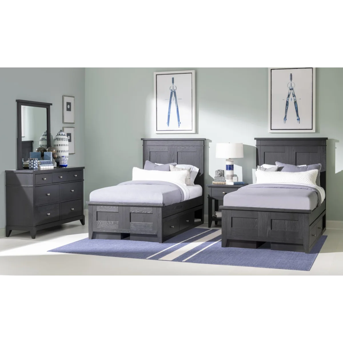 Mirror Blacksmith Bedroom Mirrors black 8