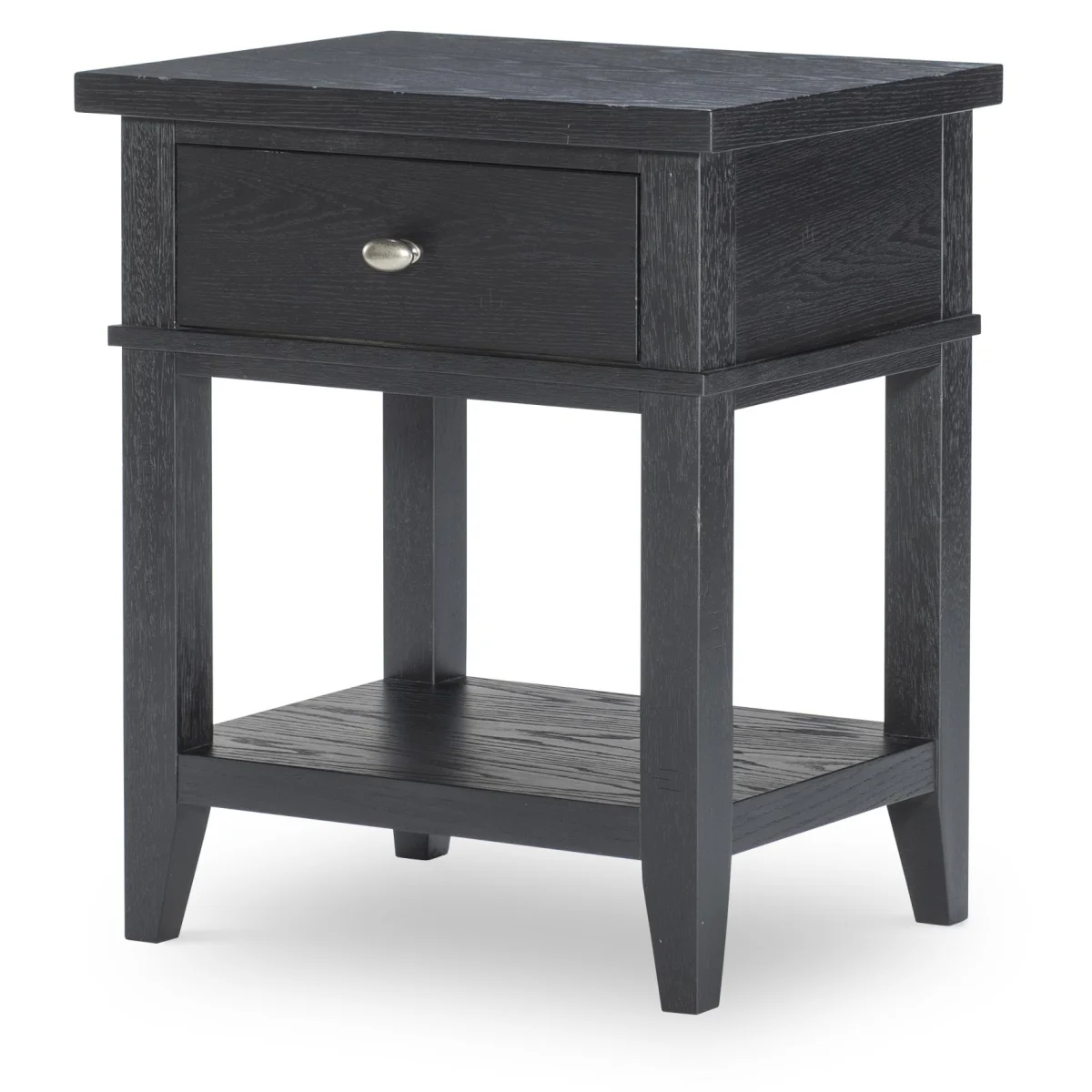 Open Ns 1 Drw Blacksmith Youth Nightstands black 4