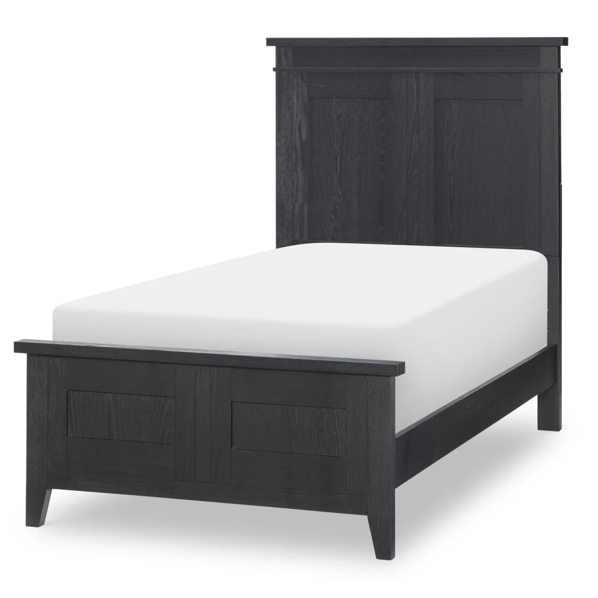 Complete Panel Bed Twin 3/3 Blacksmith Youth Beds black 4