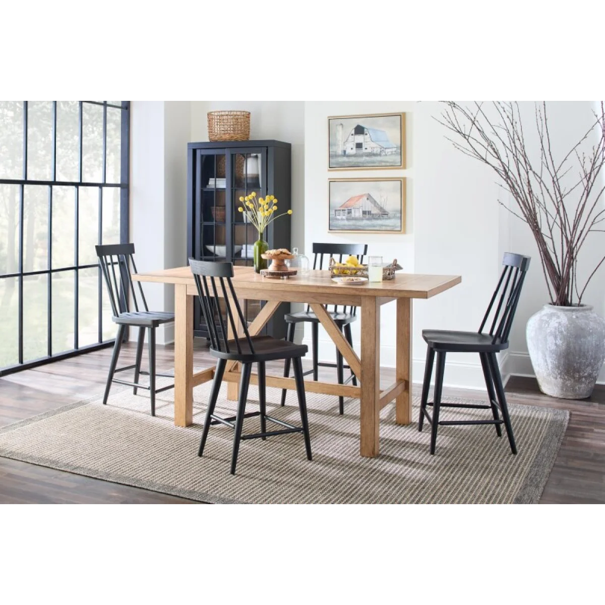 Counter Height Table Dining Tables Brown 7