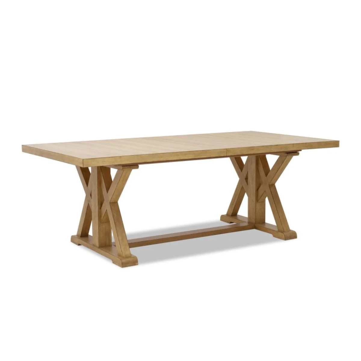 Trestle Dining Table Dining Tables Brown 6