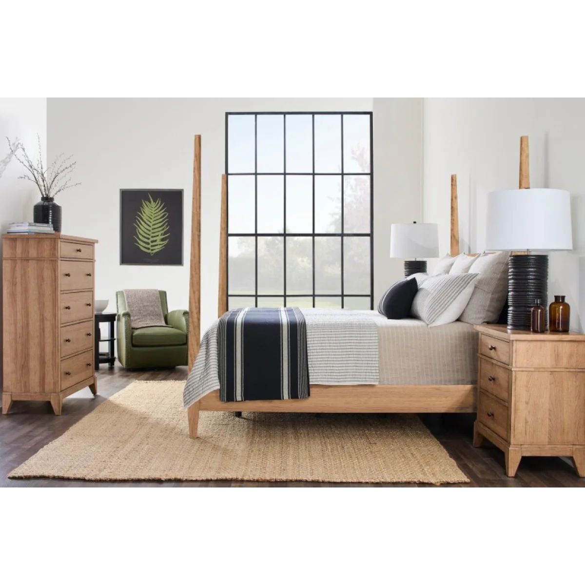 Complete Poster Bed Queen 5/0 Beds Beds 6