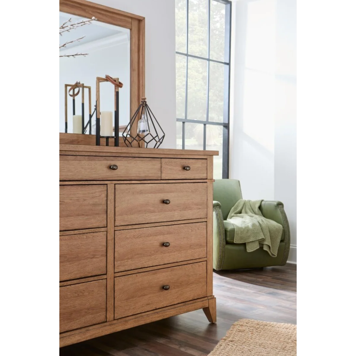Dresser 9 Drawers Dressers Brown 9