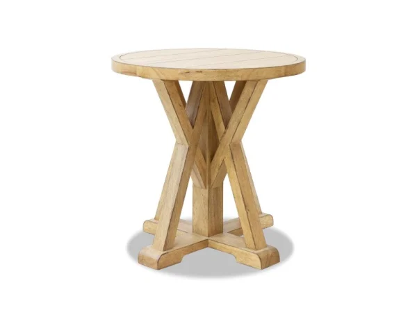 Round End Table End tables Brown