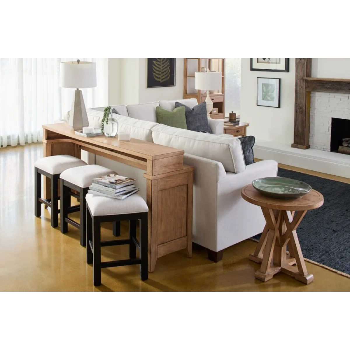 Sofa Bar Console Console Tables Brown 8