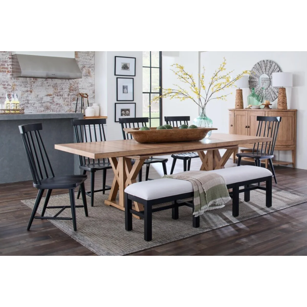 Server Dining Storage Brown 8