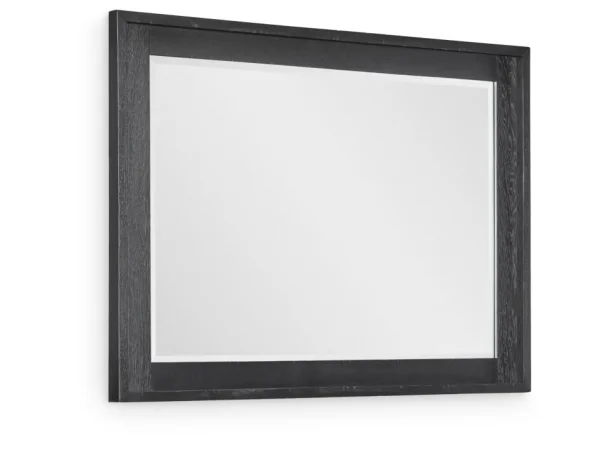 Landscape Mirror Beveled Bedroom Mirrors black