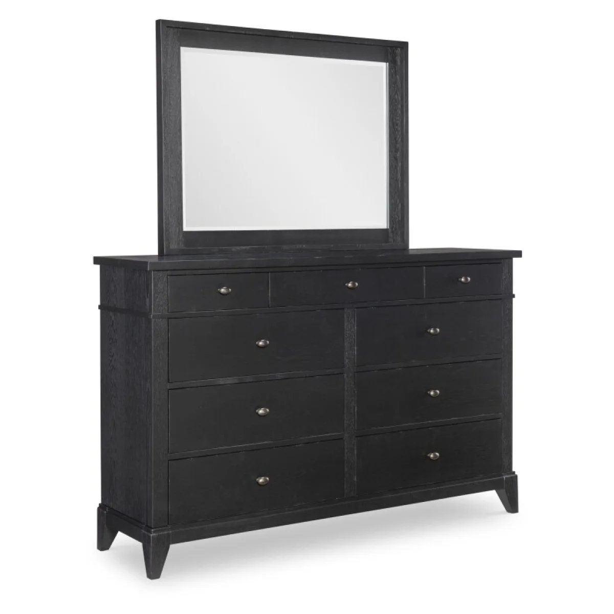 Landscape Mirror Beveled Bedroom Mirrors black 6