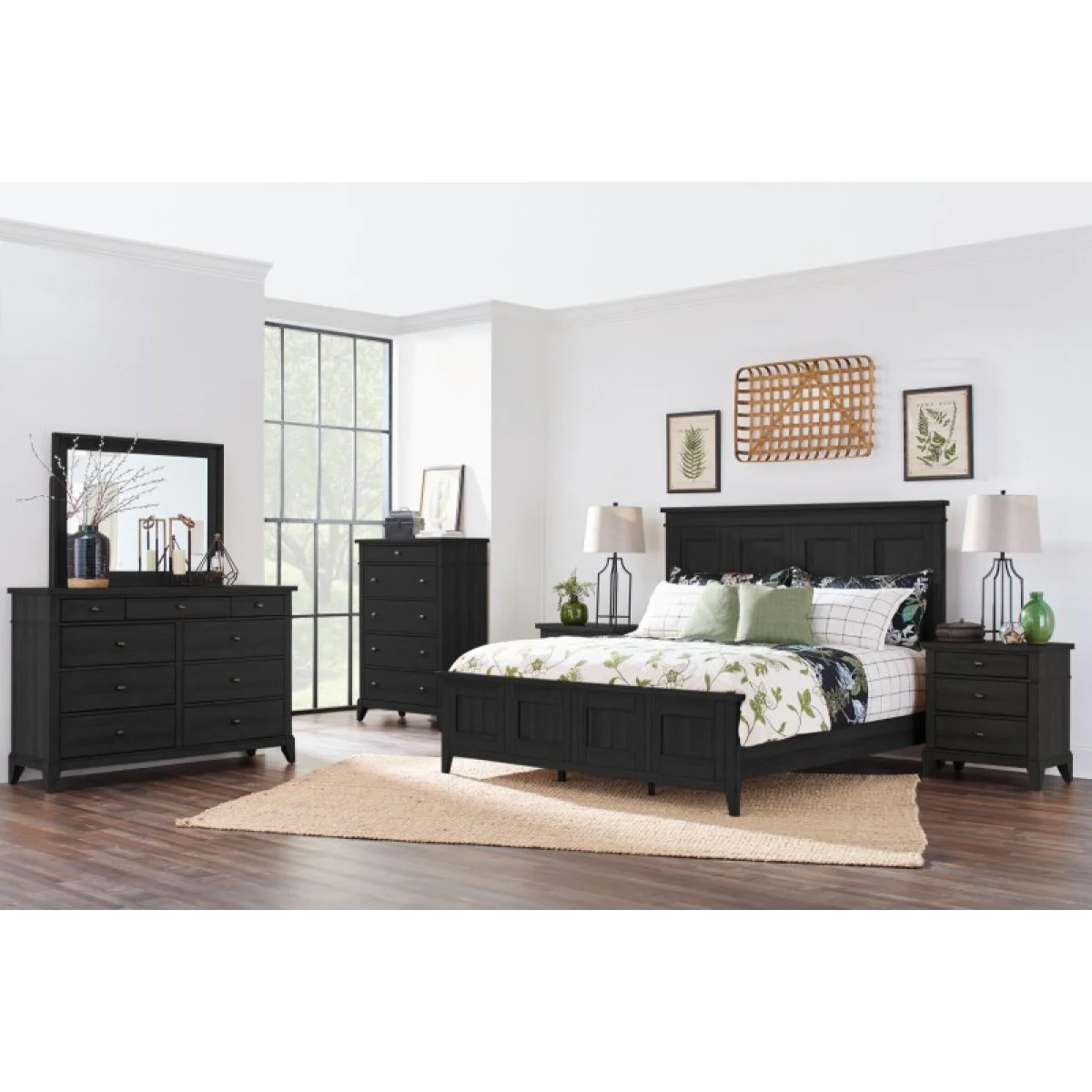 Drawer Chest 5 Drawers Chests black 8
