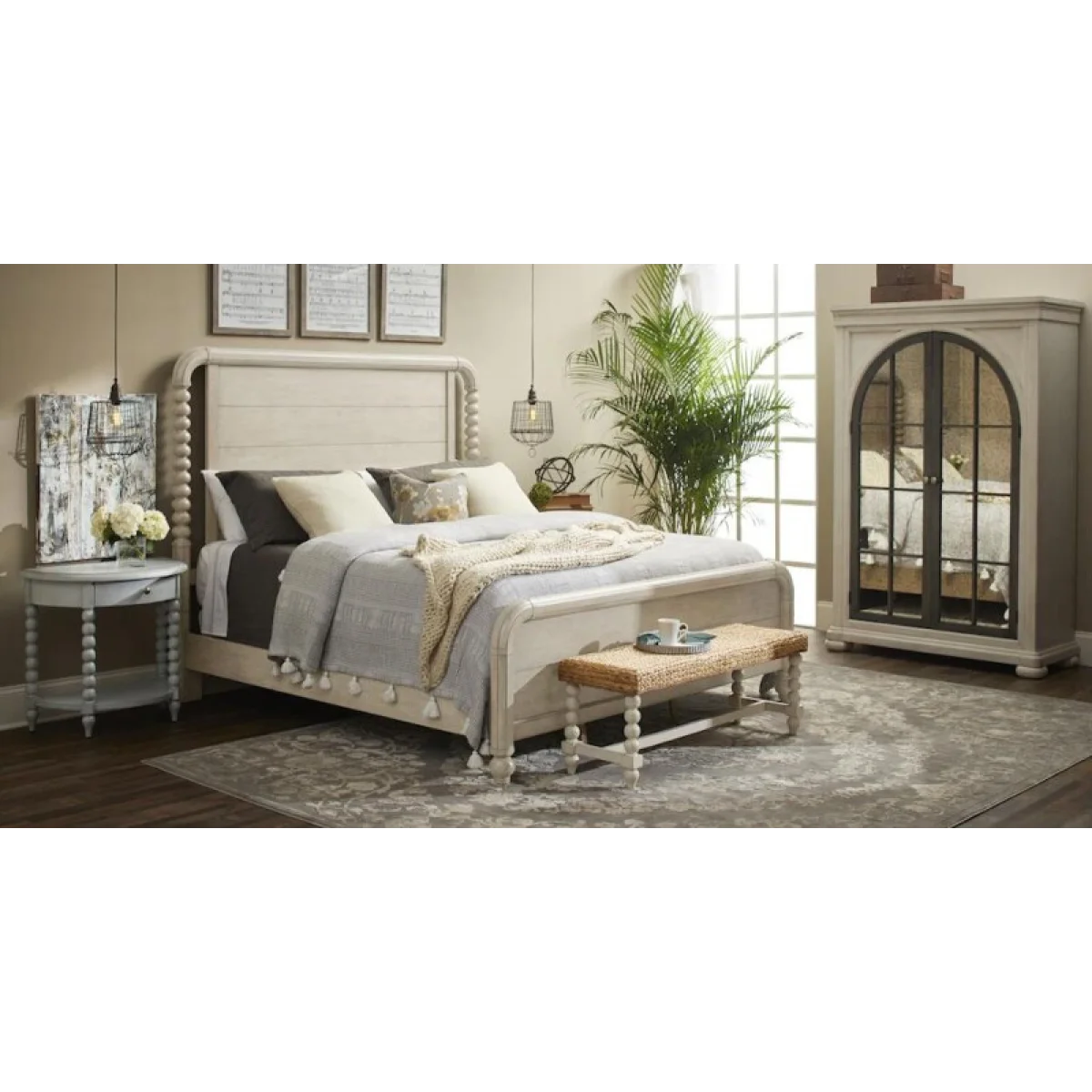 Gb Complete Panel Post Bed Ca King Beds Beds 6