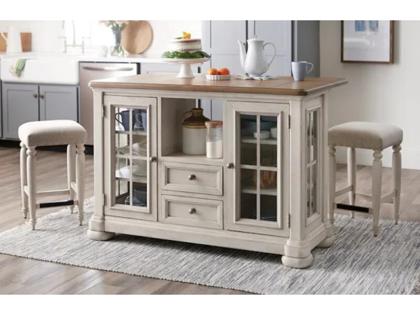 Kitchen Island Dining Storage Cloud