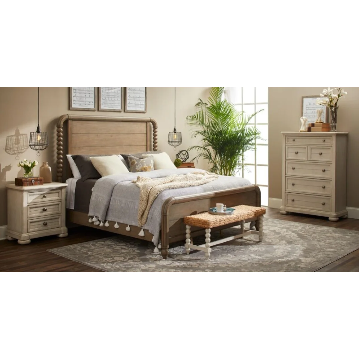 Gb Complete Panel Post Bed King Beds Beds 8