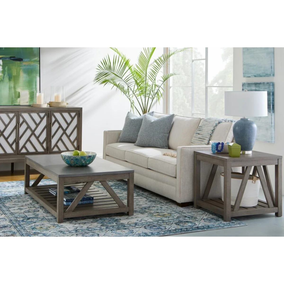 Open End Table End tables Driftwood 7