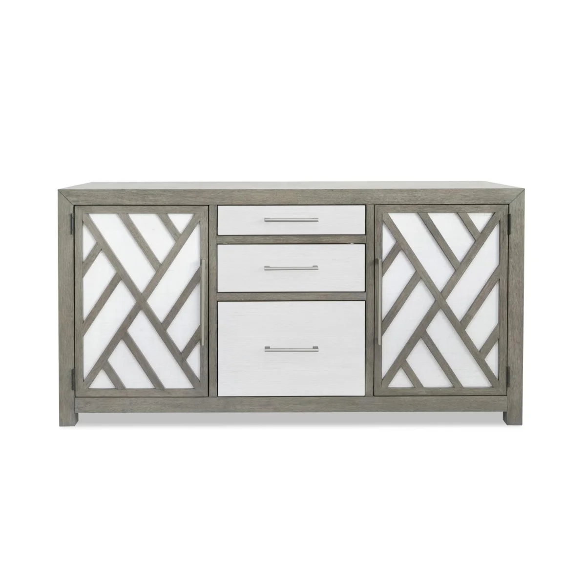 Home Office Credenza Office Storage Driftwood 6
