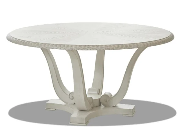 Complete Round Table Dining Sets Cream