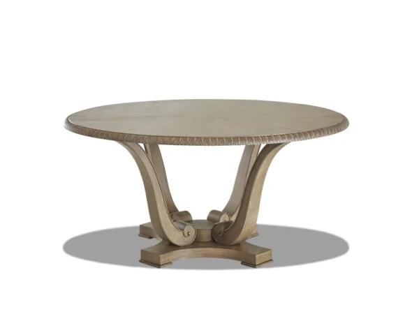 Complete Round Table Dining Sets Cream