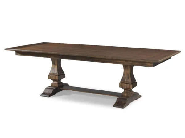 Complete Trestle Table Dining Tables Brown