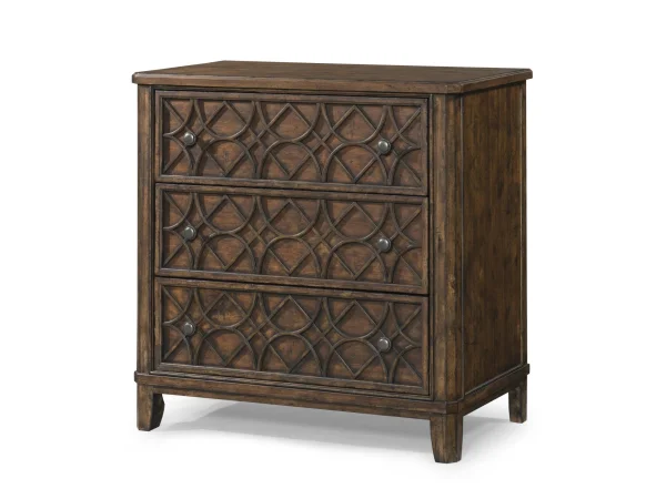 Accent Chest 3 Drawers Chests Brown