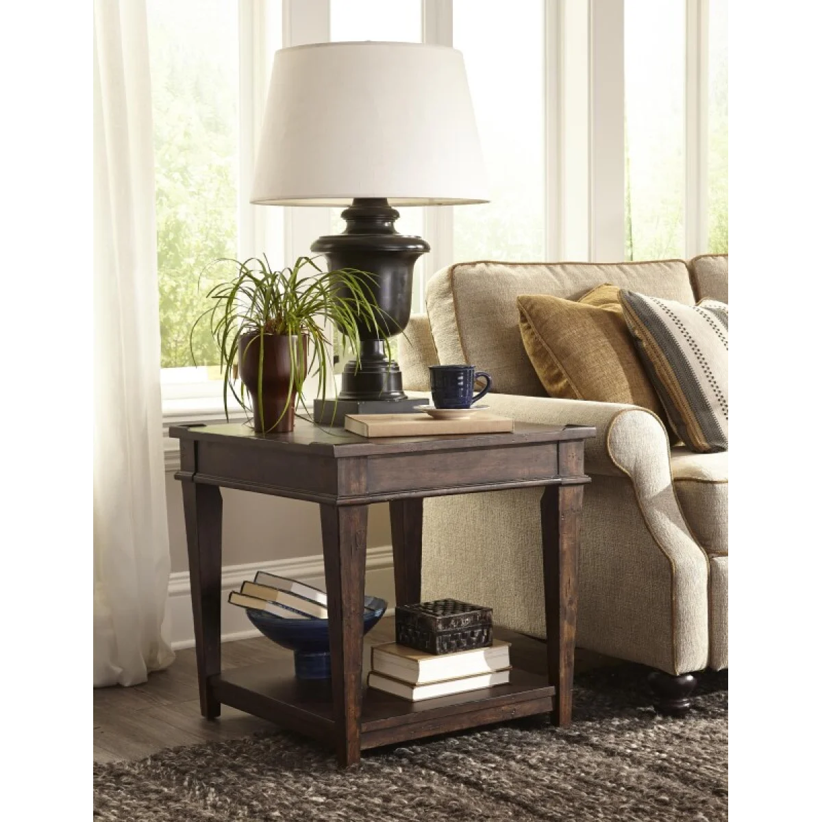 Azalea End Table End tables Brown 6