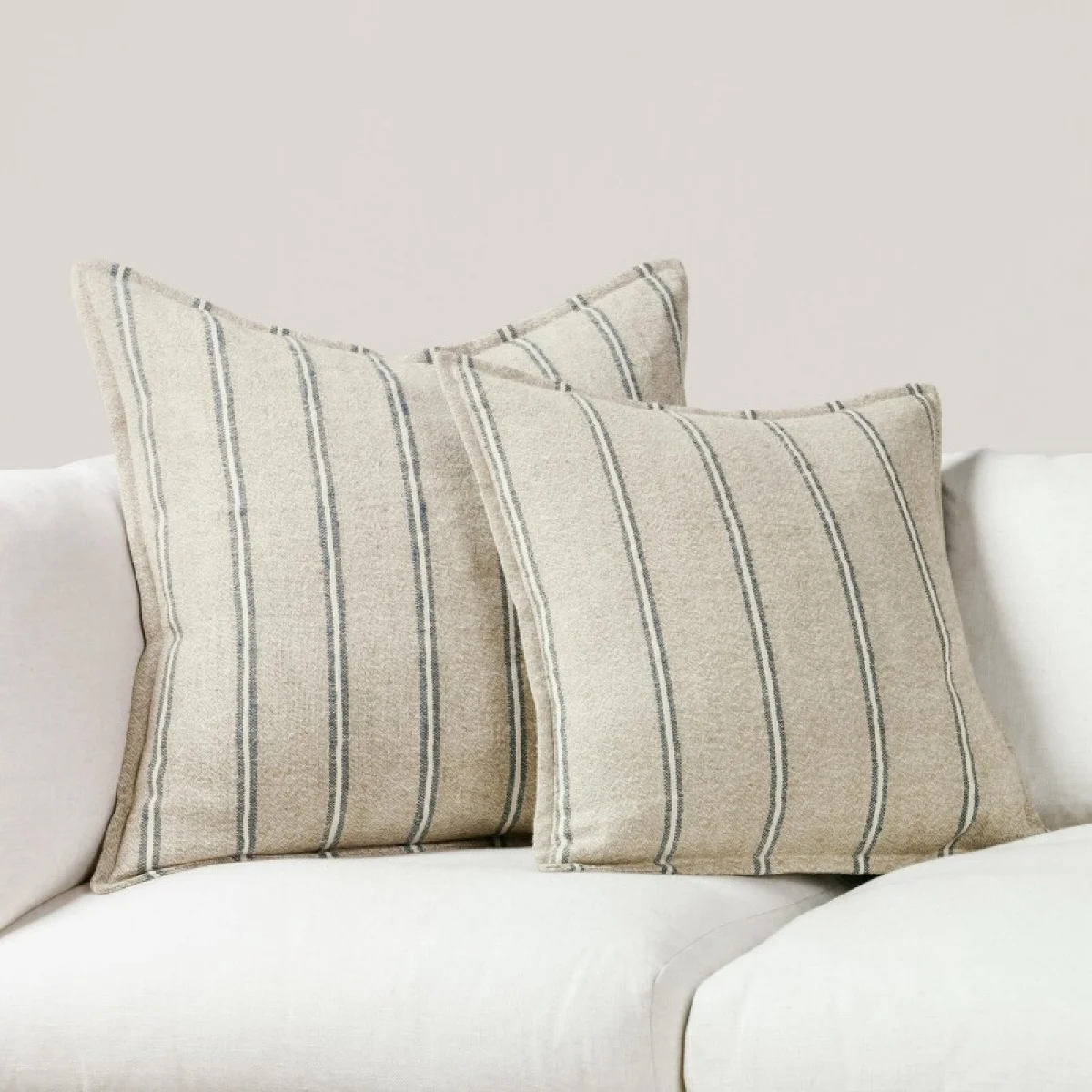 Cp Delgada Natural/blue Multiple Sizes Accent Pillows Accent Pillows 11